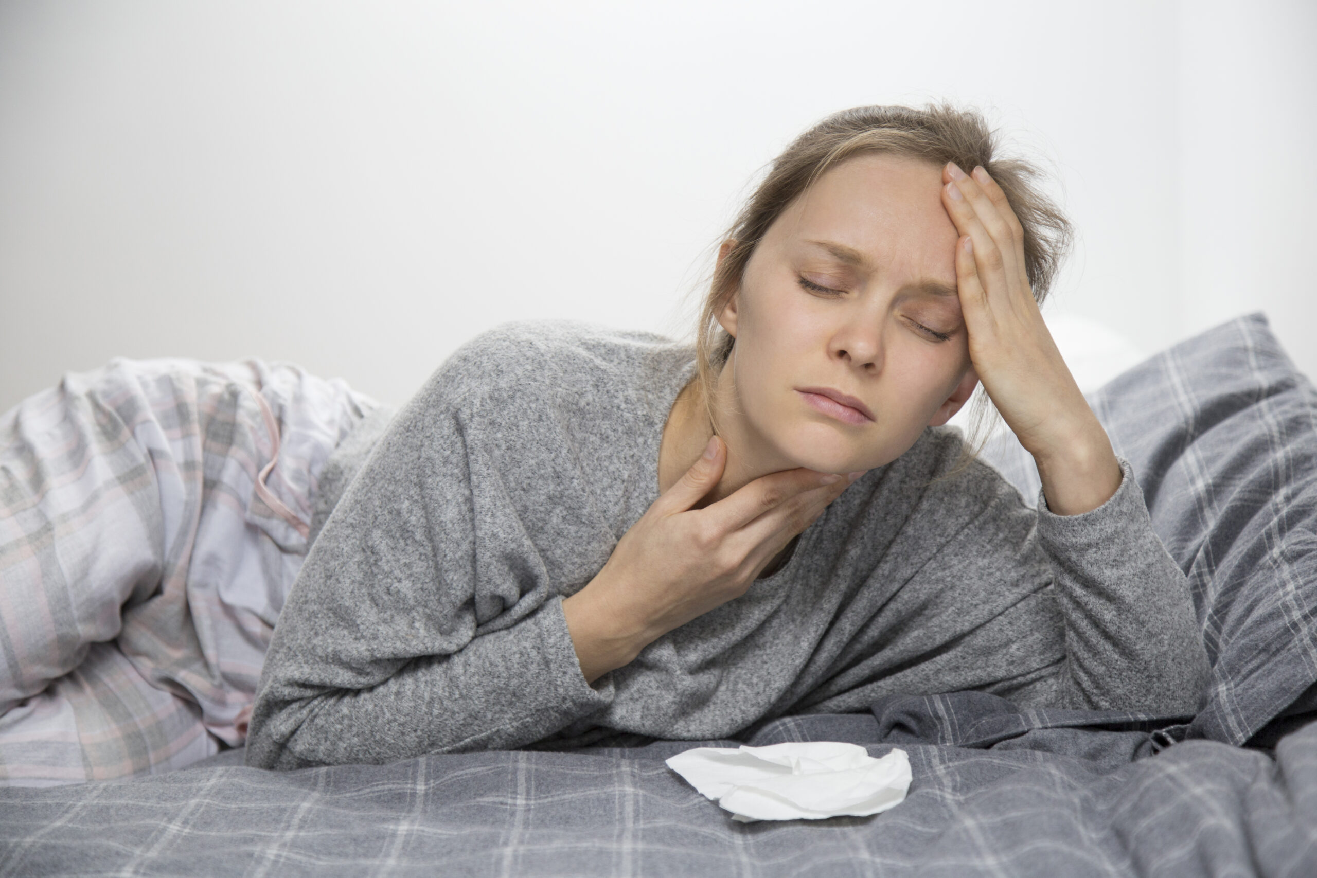 garganta inflamada